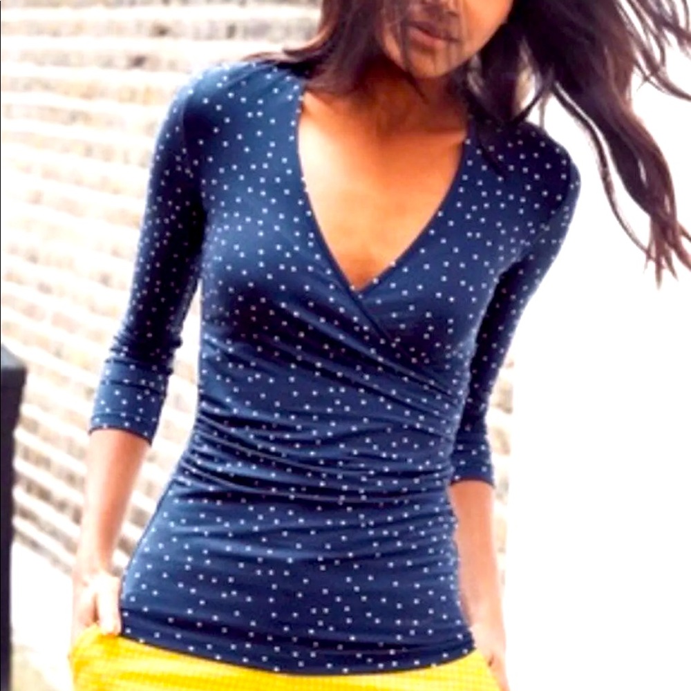 Boden Wrap Front Top